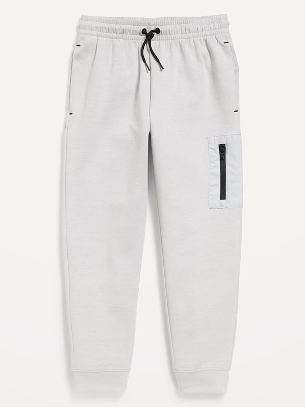 Old Navy cream Boys' Cargo Joggers with Black Drawcord